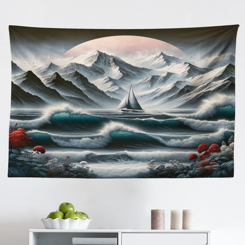 Microfiber Tapestry, 30" H x 45" W