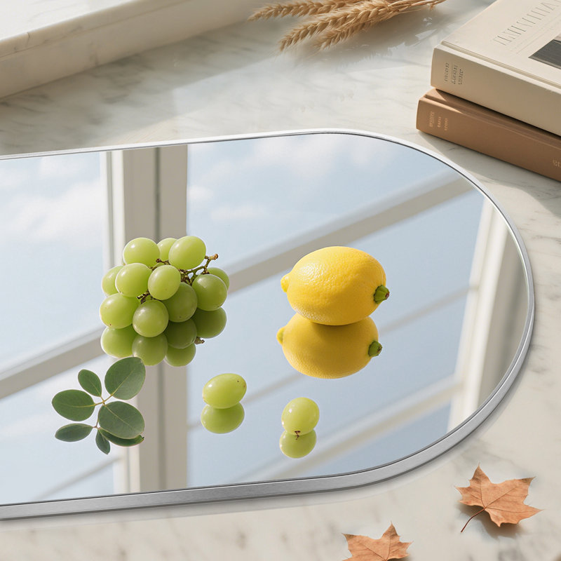 Miroir Heymirro, 36 po x 24 po, Argent argent