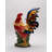 Fine Ceramic Red Country Rooster Figurine- 15"H-2125447213