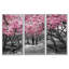Fleurs de cerisier - ensemble de 3 reproductions d'art encadrées sur toile-1172892528-1191726400