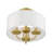 Sampson Linen Blend Semi Flush Mount-105759655