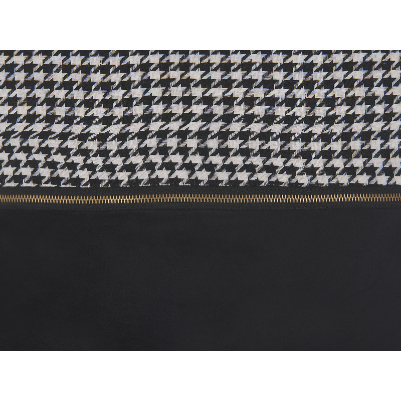 Nallely Checkered Square Cushion