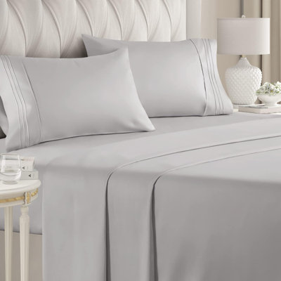 Premium Cooling, Soft & Wrinkle Free Sheet Set - Ultra Soft & Premium Hotel Luxury Bed Sheet Set