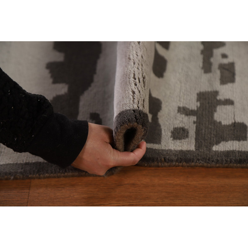 Tapis contemporain abstrait 8 x 11