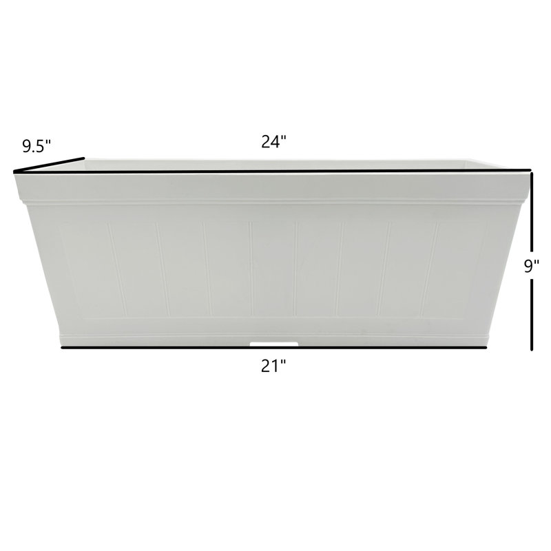Trevia Window Box Planter
