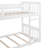 Twin Size Solid Wood Low Bunk Bed-1368673452