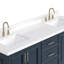 Ensemble de meuble-lavabo double 73 po Abshire-93359250