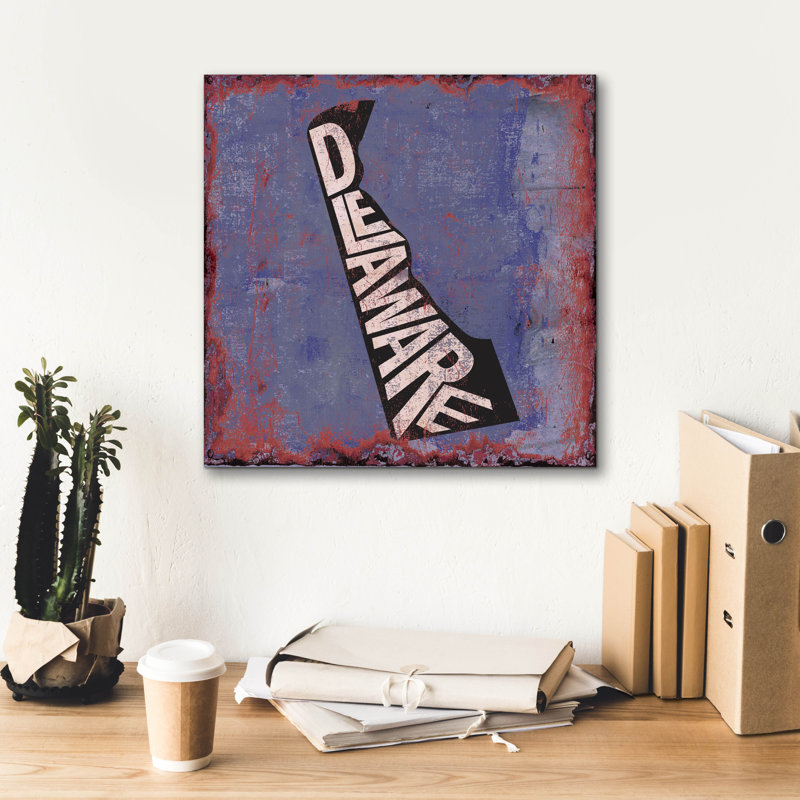 «Delaware» par Art Licensing Studio, art mural sur toile