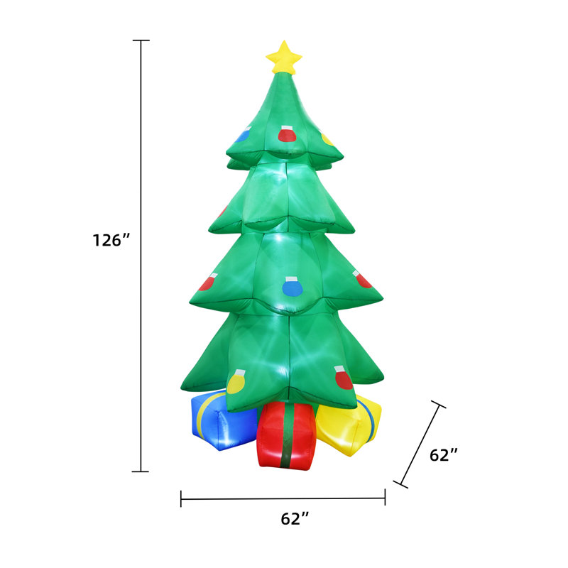 10FT Tree With String Light Inflatable