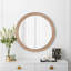 Miroir mural rond pour meuble-lavabo