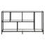 Winthrop Glass Top Console Table-1769204621