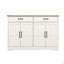 Buffet 47,95 "avec 2 tiroirs et 4 portes
