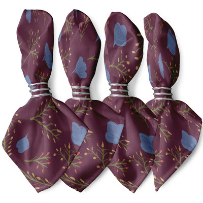 Chrishanda Spring Blooms Napkins