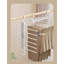Cintre pour pantalons pliable en acier inoxydable-1768208140