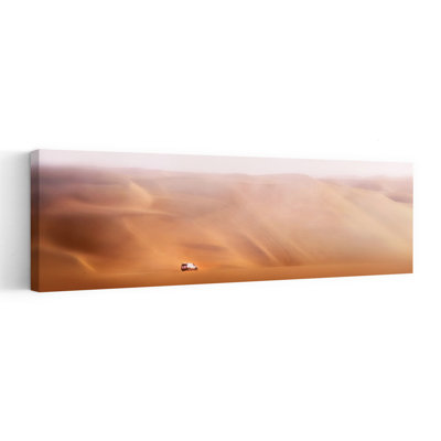 «Golden Dune Adventure Dreamy Peaceful Serene Landscape Nature», art mural