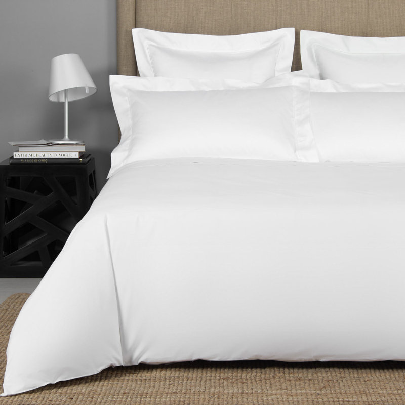 Single Ajour Duvet Cover, White, King Duvet Cover