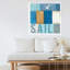 «Beachscape Collage V», art textuel-25337255-25337259