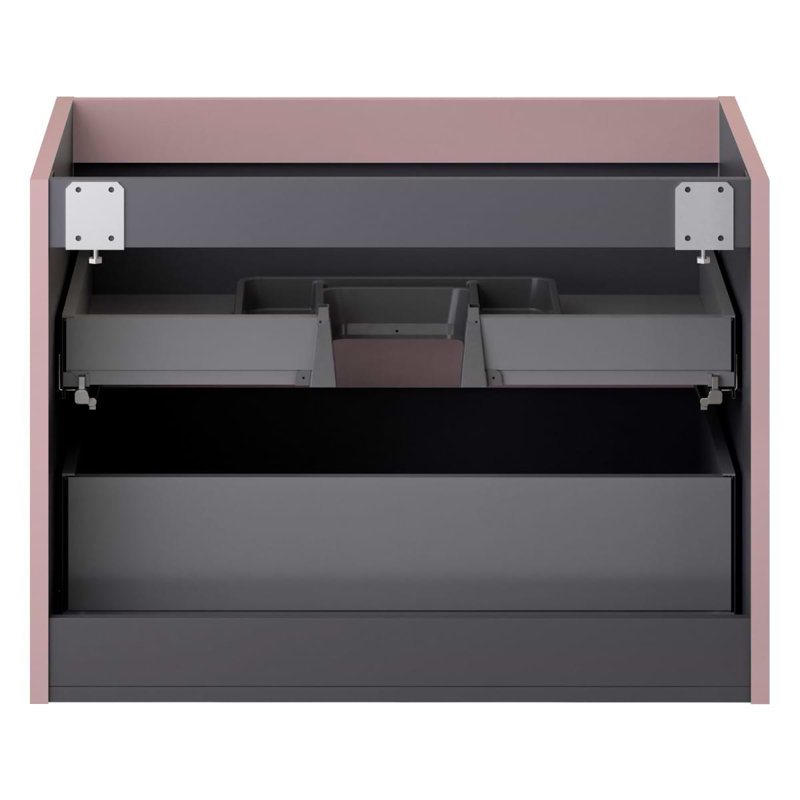 Prima Single Vanity, 30", Rose Pink