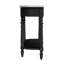 Danielle Marble 40" one- drawer Console Table-973153451