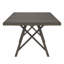 Ensemble de salle à manger extensible à finition en bois de 72 à 90 po Brogdon avec table et chaises en tissu crème-1669495194-1669495199