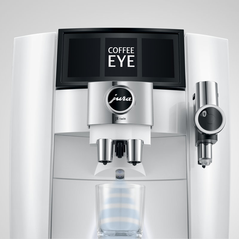 JURA J8 Twin Diamond White, White