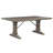 ACME Raphaela Dining Table, Weathered Cherry Finish