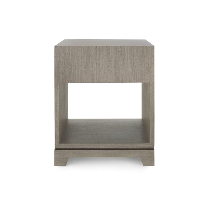 Stanford End Table, Taupe Gray
