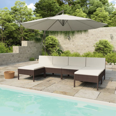 Millersville 6 Piece Lounge Chair with Cushions