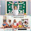 Ensemble de babillard Composition Composition - Décorations de classe Welcome Back To School avec découpes de visage souriant pour tableau noir, mur et porte (thème classique)