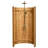 Ellipse Outdoor Shower in Rustic Cedar