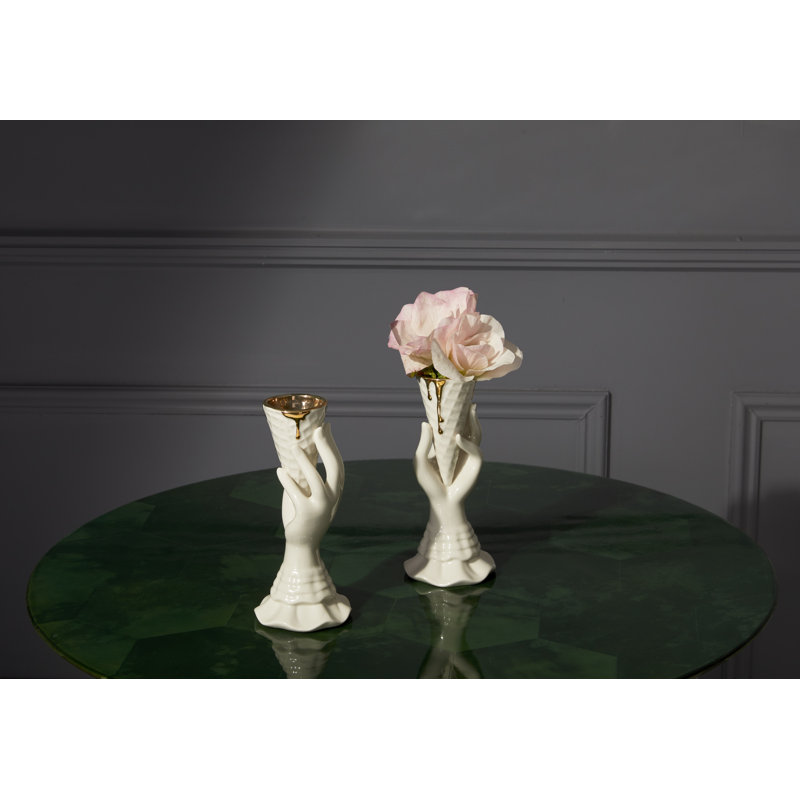 Gilded Muse I-Scream Vase