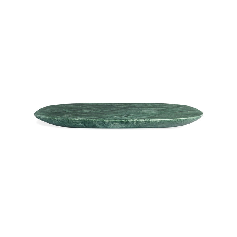 Delicious Marble Tray, 1" H x 16" W x 13" D, Green Marble