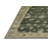 Machine Washable Overdyed Brown Area Rug