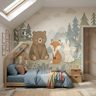 Décoration murale chambre d'enfant amovible