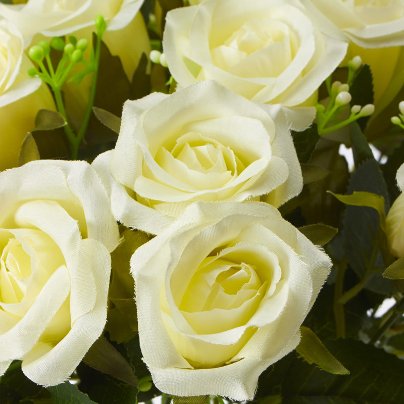 Rose Arrangement, Ivory