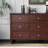 Walnut Solid Wood Rectangular Dressers & Chests