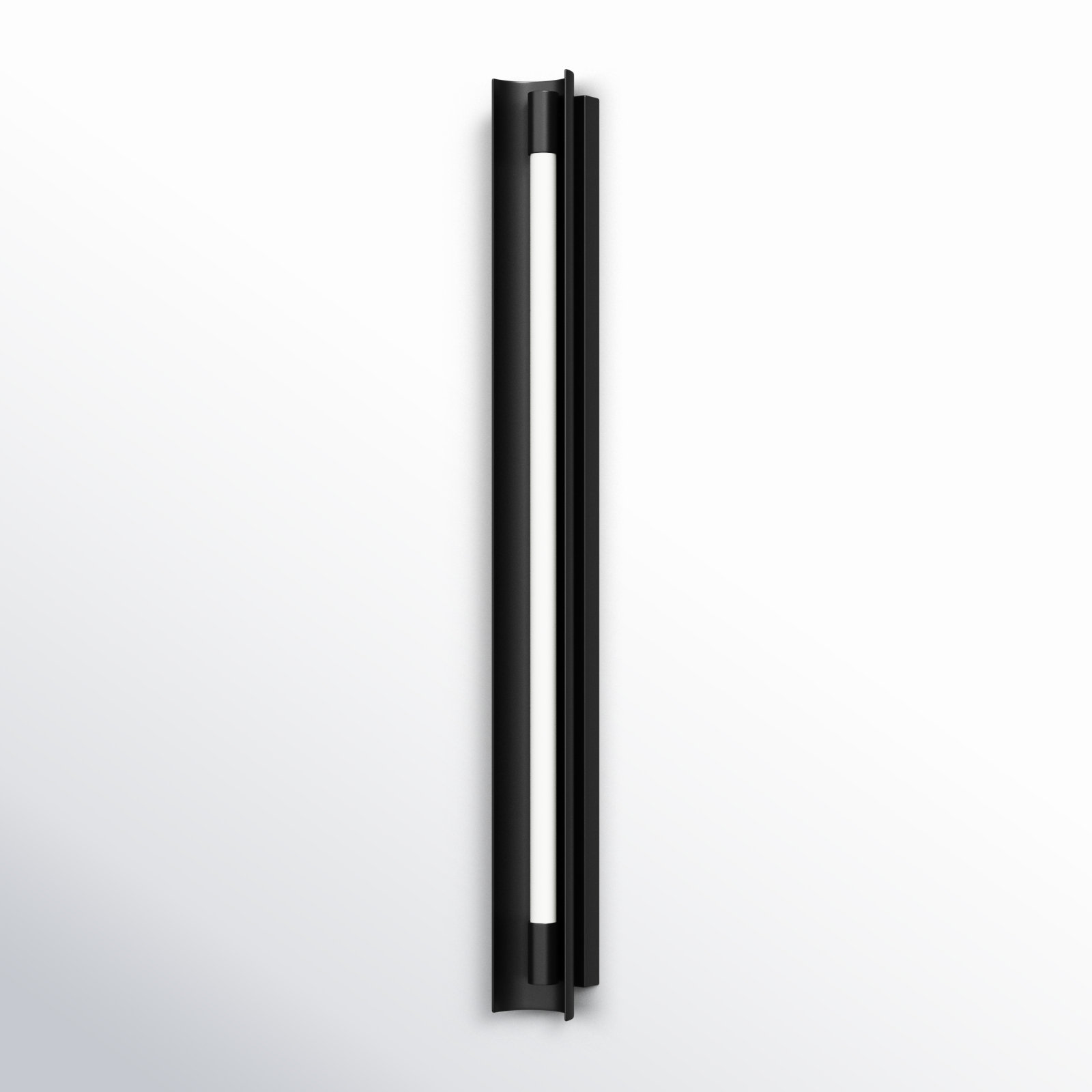 Marine Single Dimmable LED Bath Bar, Midnight Black