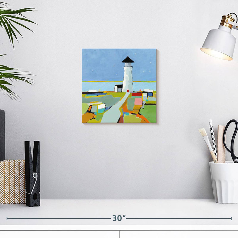 Aletra Way To The Lighthouse, 10" H x 10" W