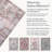 Bungalow Rose Pink/Beige Machine Washable Area Rug – Non-Slip, Stain Resistant, GRS Certified, for Bedroom, Living & Dining-638757148