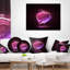 Enseigne au néon mauve - oreiller imprimé abstrait-29367360-29367364