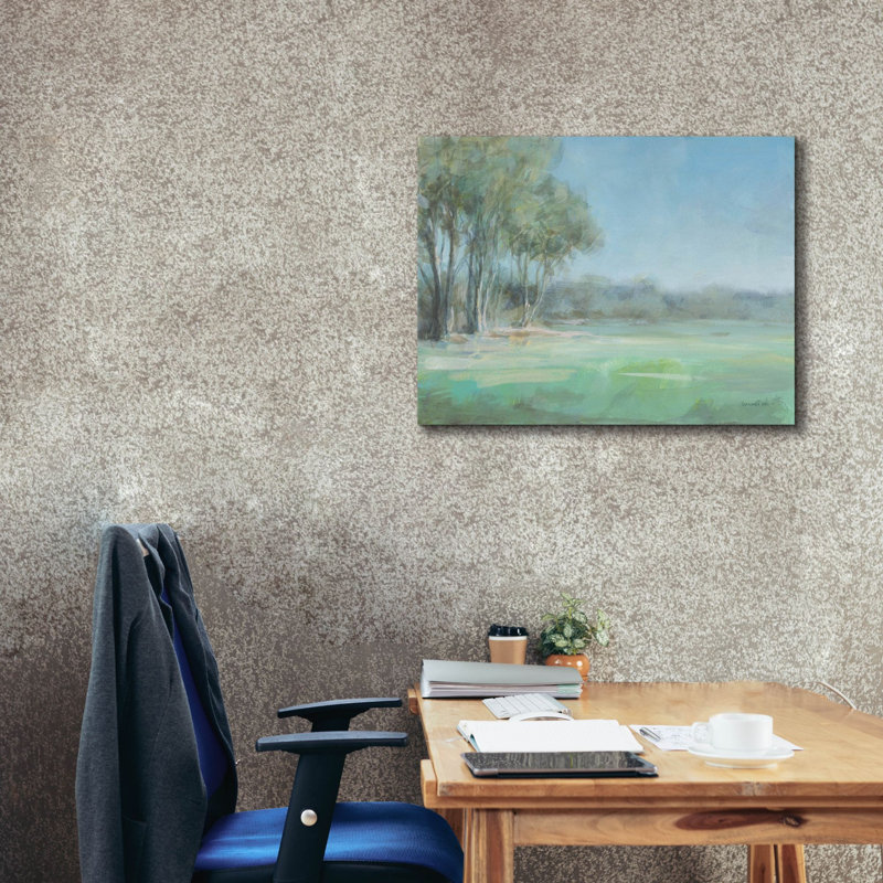 «High Summer Field» par Danhui Nai, art mural sur toile, H 26 po x l 34 po