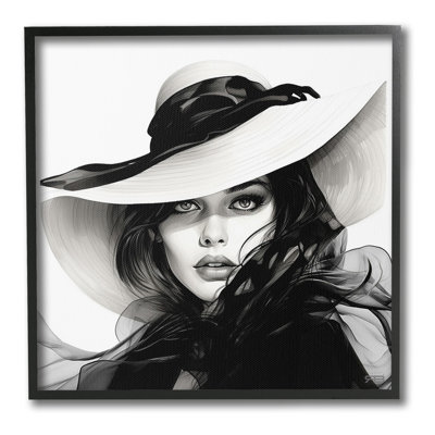 ChicWomanGazingGicleeArtbyRB