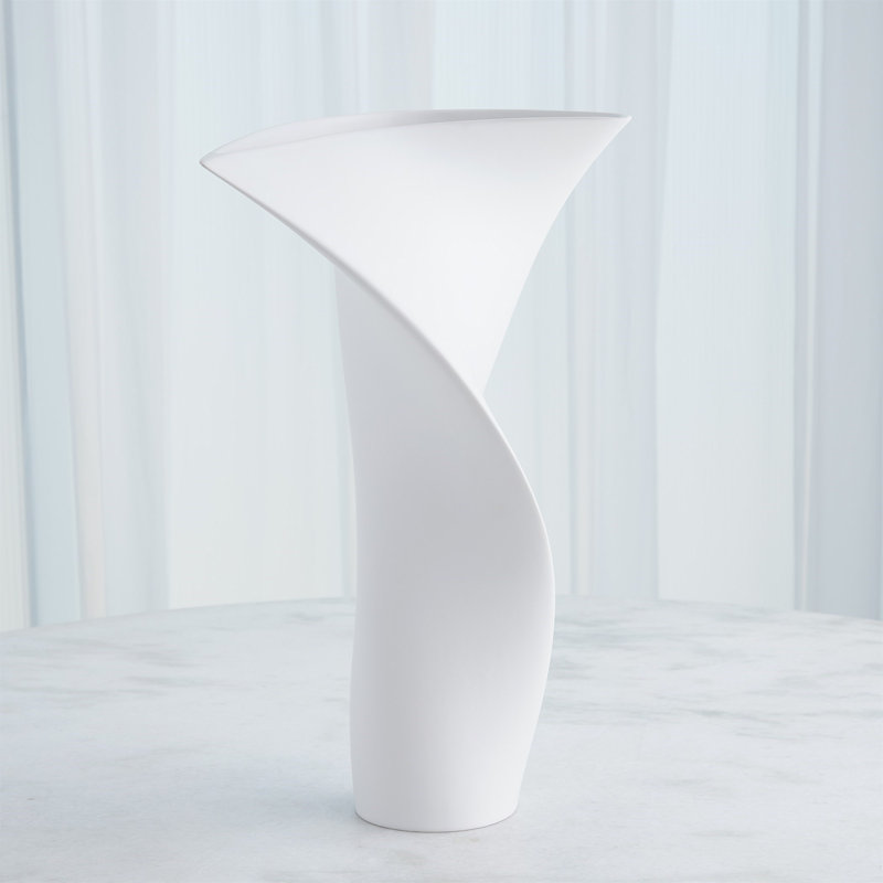 Euphonious Vase-Matte White