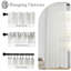 Ensemble de 2 voilages semi-transparents Diyon-2092644428