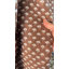 Rideaux à motif floral châtaignier brun-118085187