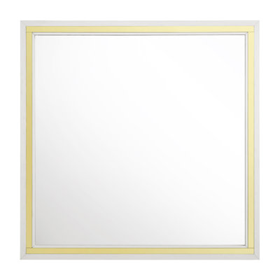 Commode miroir blanc