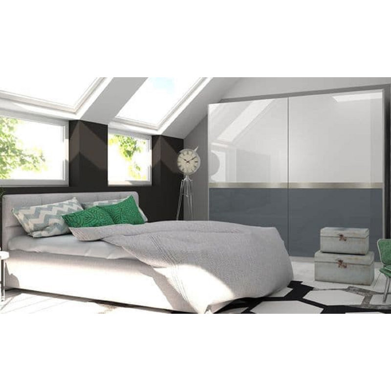 Caiddie 2 Door Manufactured Wood Wardrobe