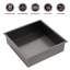 Niche encastrée rectangulaire en acier inoxydable de 12 po x 12 po H 12 po x 12 po-93509043