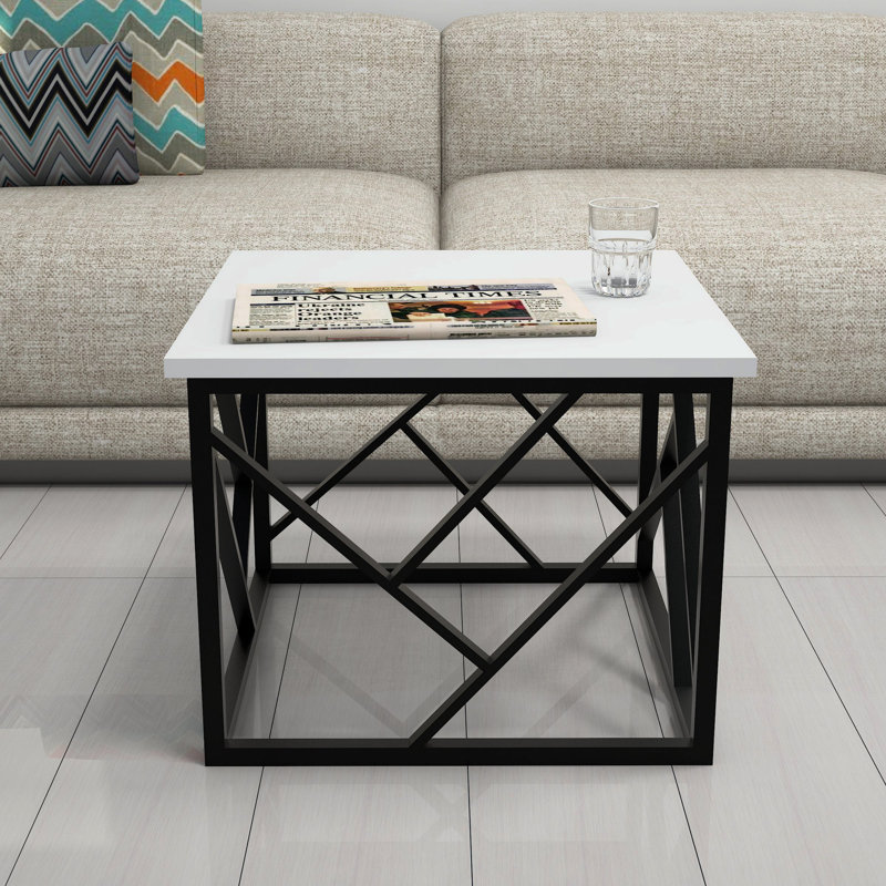 Table basse Eells, Blanc