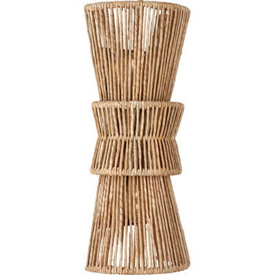 Antigua 20" Sconce in Natural Abaca